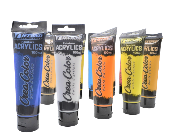 PEINTURE ACRYLIQUE 100ML CREACOLOR -TECHNO